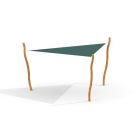 Sun Shade Triangle 5x5x5 Nature