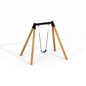 Balançoire en bois avec siège Flexi 