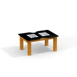 Table de jeu d’eau et de sable Nature