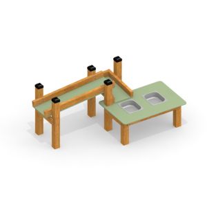 Station de jeu d’eau et de sable Nature