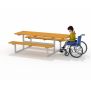 Miniaturka Table et banc accessible à tous (2)